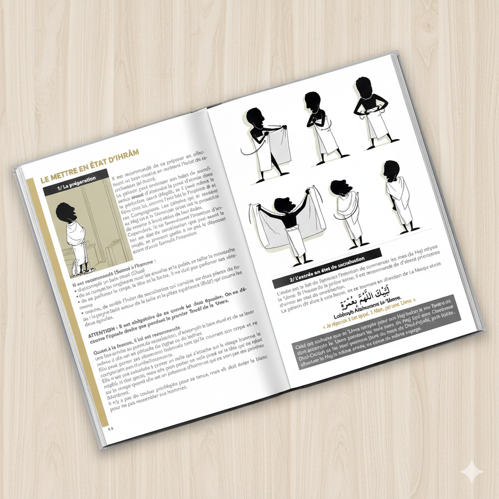 Le guide illustré du Hajj & de la 'Umra