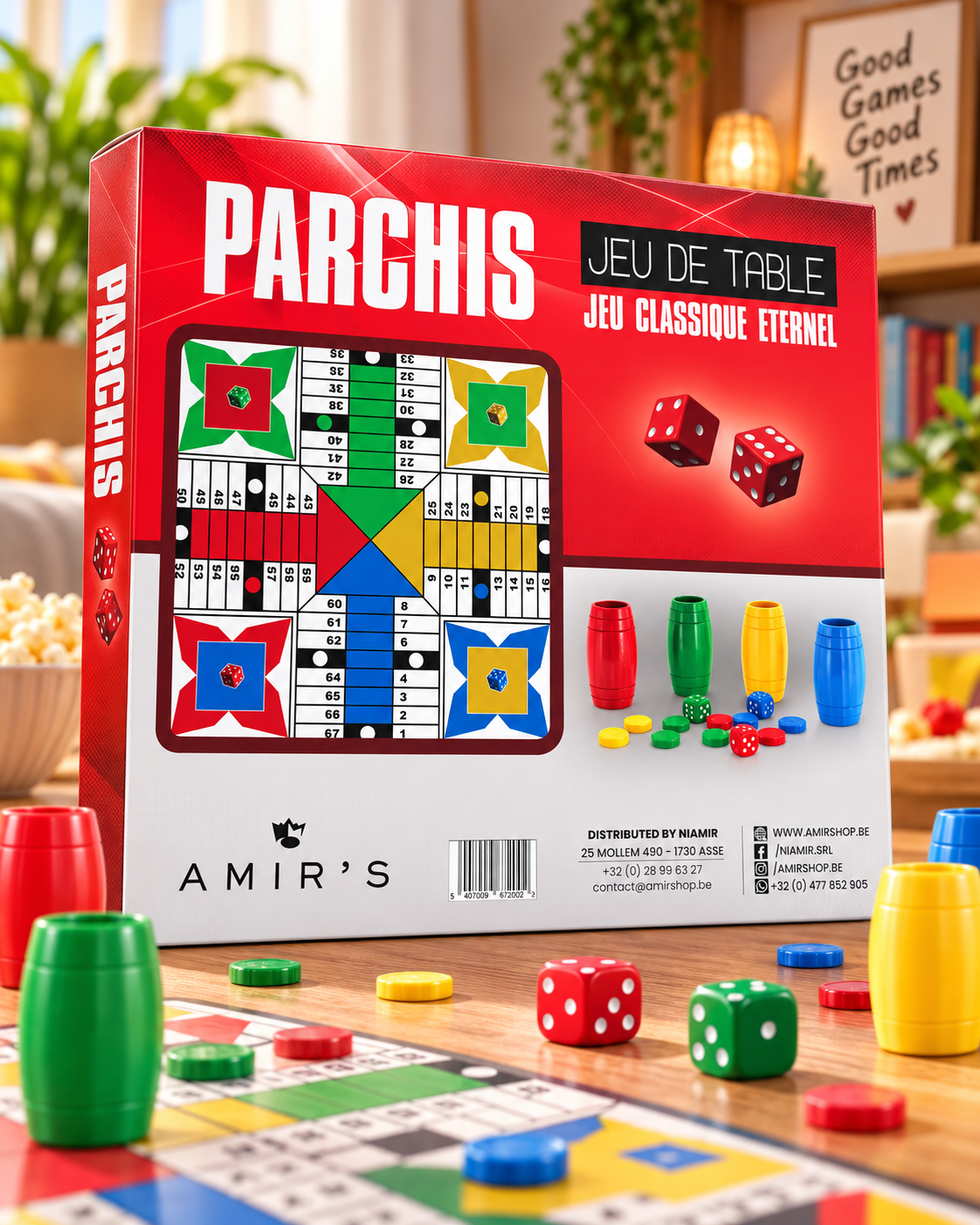 Parchis - visuel principal immersif