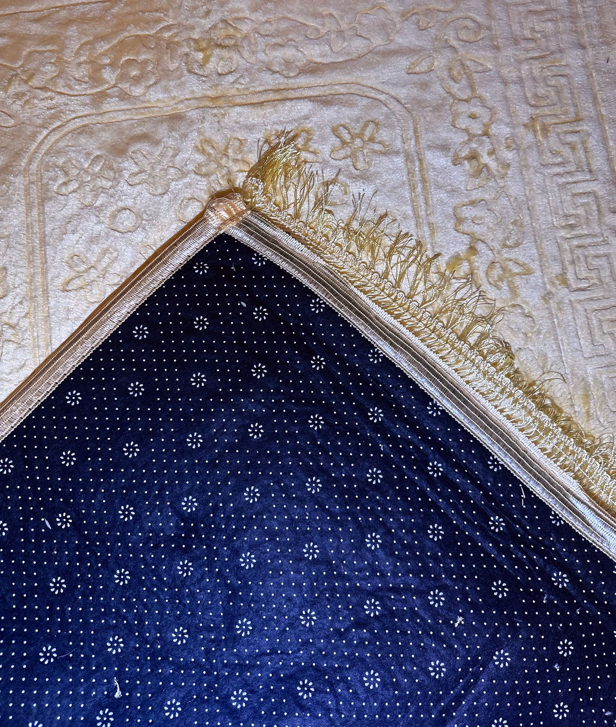 Tapis de prière molletonné antidérapant
